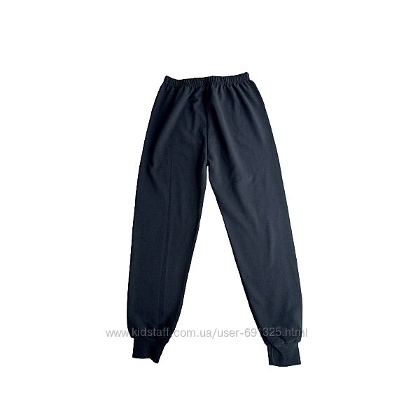 Штани спортивні чорні бавовна, довжина 89 см.