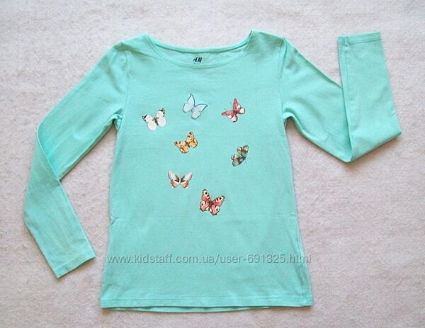 Футболка метелики бавовна, довжина 46 см.