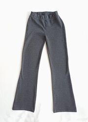 Штани трикотаж сірі, довжина 103 см.