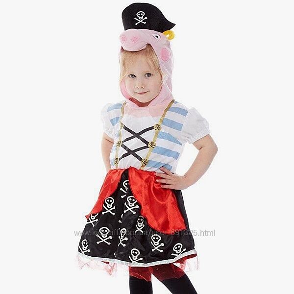 Карнавальний костюм Свинка Пепа пірат