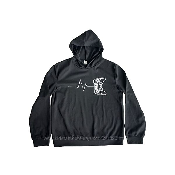 Реглан худі трикотаж, довжина 62 см.