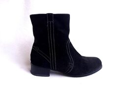 Напівчоботи демі замша, устілка 24 см.