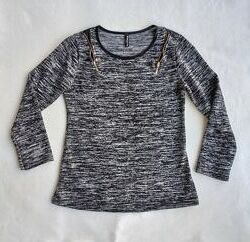 Джемпер сірий блискавки, довжина 60 см.