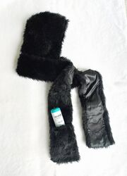 Шапка шарф капор капюшон хутро