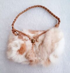 Сумочка натуральне хутро 15 х 26 см.