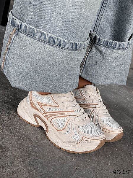 Кросівки Steffa беж/коричневий