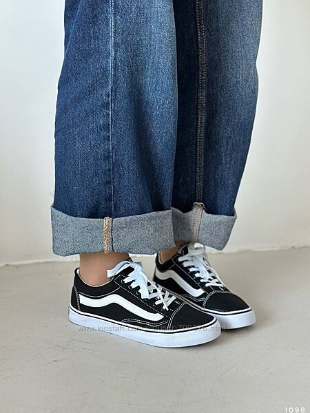 Кеди чорні, взуттєвий текстиль