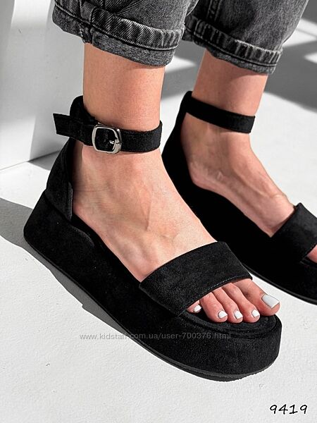 Босоніжки Kelly, чорні