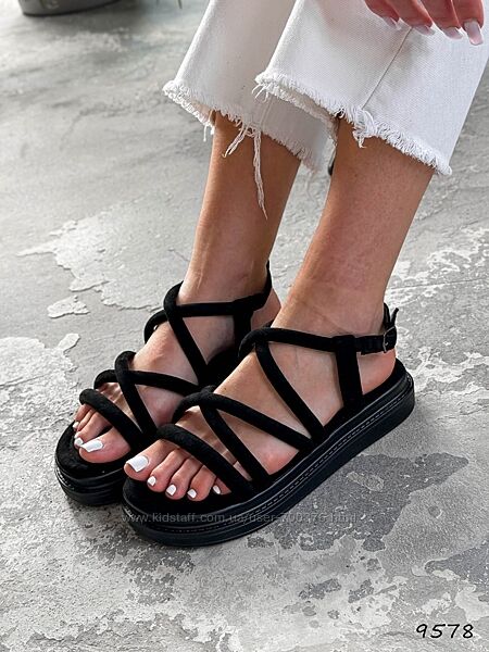 Босоніжки Ella, чорні