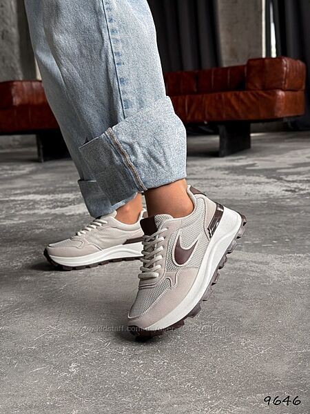 Кросівки Esmi, беж/шоколад