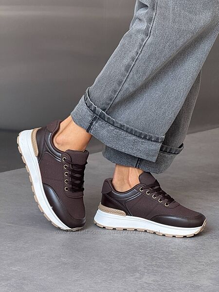 Кросівки Loretta, шоколад