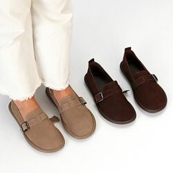 Мокасини Jersy, натуральна замша, шоколад/моко