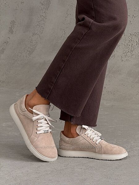 Кеди barefoot NikArt, натуральна замша, беж