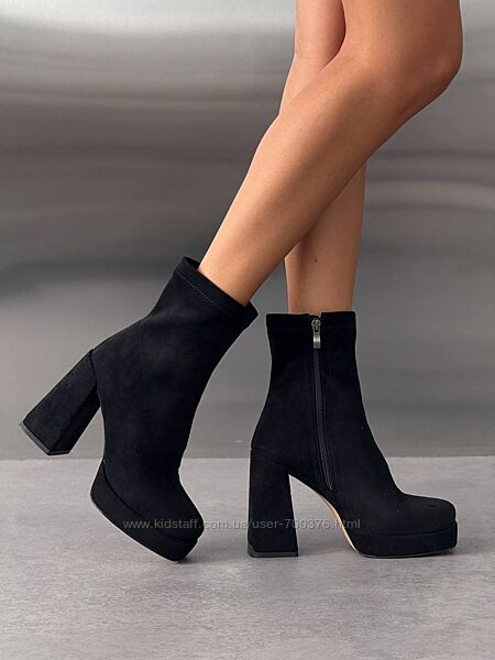 Демісезонні ботильйони, чорні