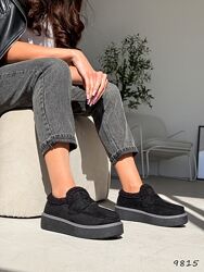 Угги - лофери зима Fili, чорні