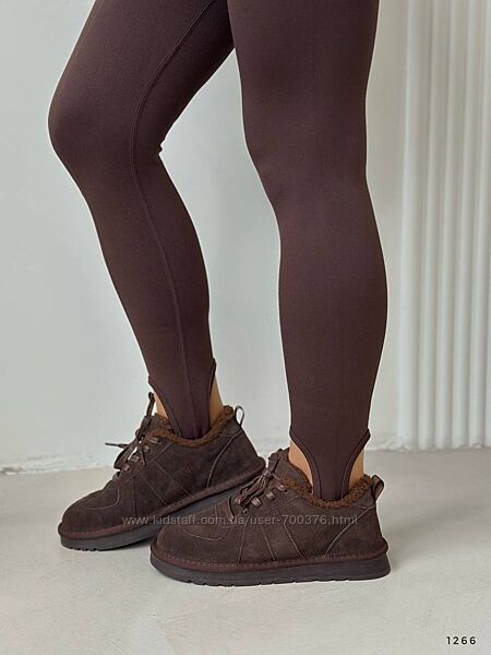 Кросівки утеплені зимові, шоколад