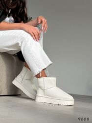 Угги зима Diva, натуральна шкіра, айворі