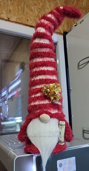 Скандинавський гном, ручна робота, Червоного кольору