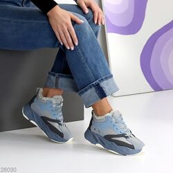 Кросівки Midna зима, блакитний/сірий