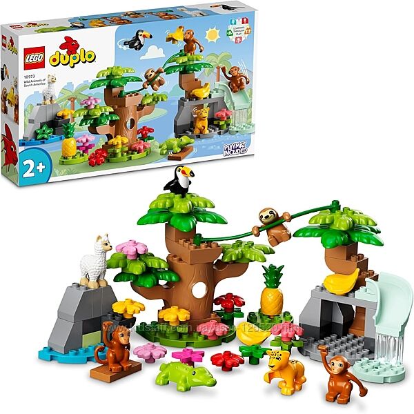 LEGO DUPLO 10973 Дикі тварини Південної Америки 