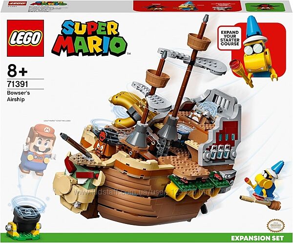 LEGO Super Mario 71391 Летючий корабель Боузера 