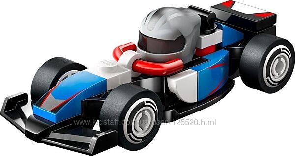 LEGO Minifigures 71049-8 болід F1 Visa Cash App плюс ПОДАРОК