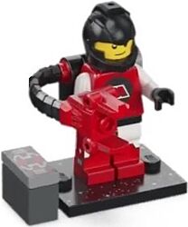 LEGO Minifigures 71046-5 Важкоатлет M-Tron M-Tron Powerlifter плюс ПОДАРОК