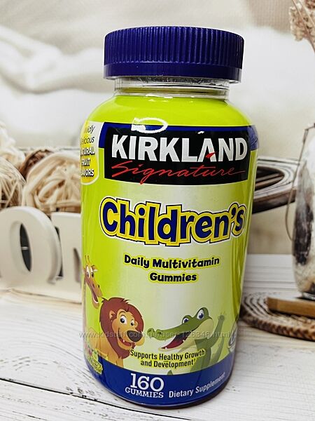 США Дитячі мультивітаміни Kirkland Children&acutes Complete Multivitamin