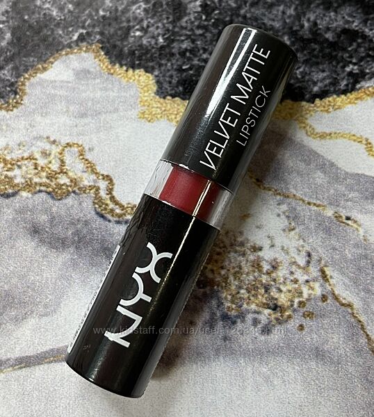 США Вельветовая матовая помада NYX Velvet matte lipstick новинка