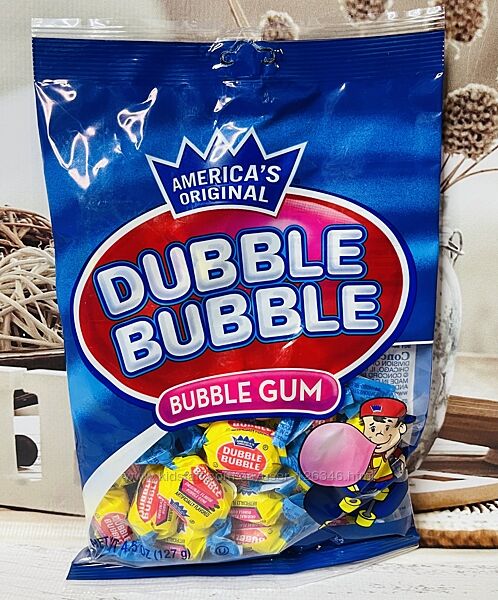 США Відома жувальна гумка DUBBLE BUBBLE Bubble Gum багато смаків
