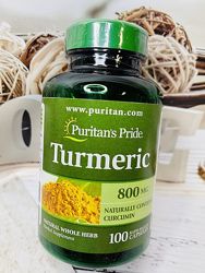 США Куркума природний антибіотик  PURITAN&acuteS PRIDE Turmeric Curcumin 
