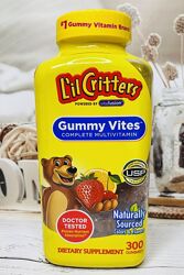 США Мультивітаміни для дітей L&acuteil Critters Gummy Vites, 300шт