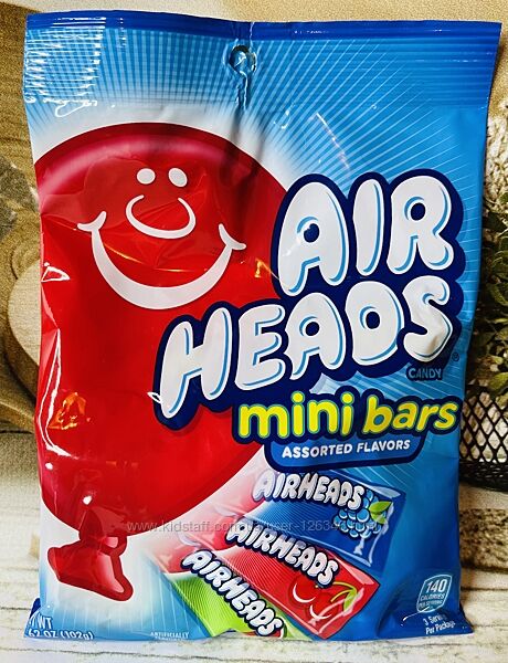 США Фруктові жувальні цукерки Airheads Candy Stirpes