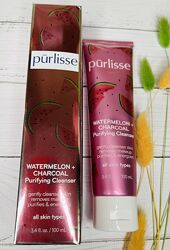 США Очищающий гель для кожи лица PURLISSE Watermelon Charcoal