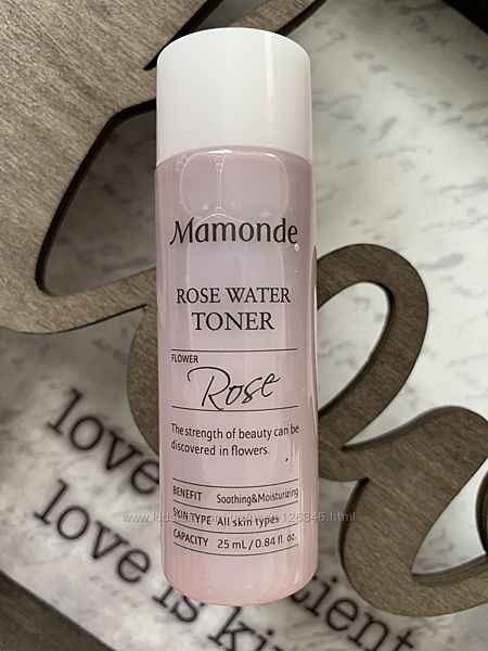 США Тоник для кожи лица на розовых лепестках MAMONDE Rose Water Toner