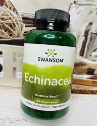 США Екстракт ехінацеї для імунітету Swanson Echinacea