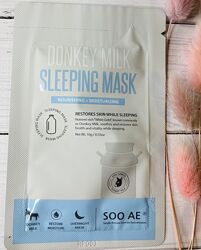 США Ночная маска на основе молока DONKEY MILK Sleeping Mask