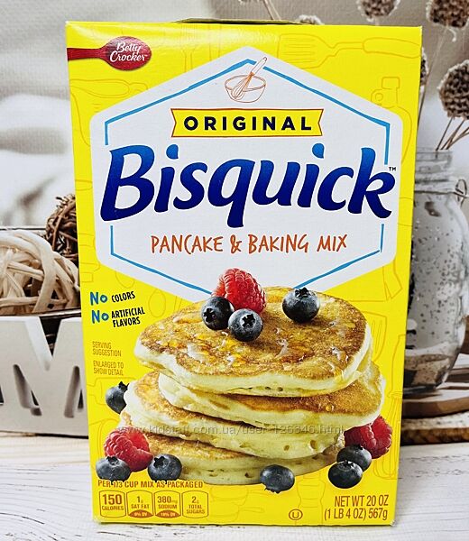 США Суміш для панкейків Original Bisquick Pancake and Mix Baking