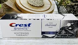 США Отбеливающая зубная паста с древесным углем Crest 3D White Whitening