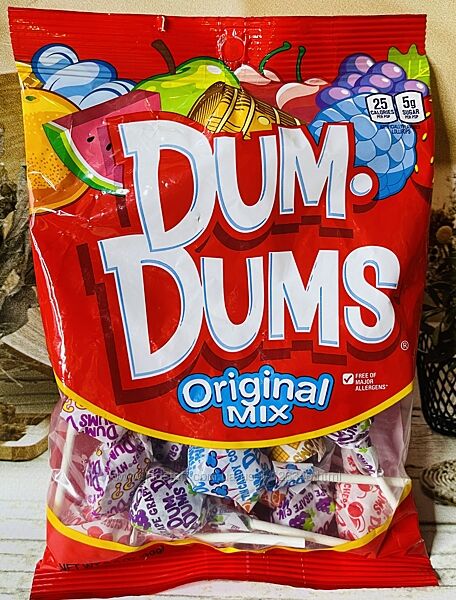 США Фруктові льодяники та паличці Dum Dums Original Mix