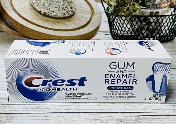 США Восстановление эмали и глубокое очищение зубов Crest Gum and Enamel 