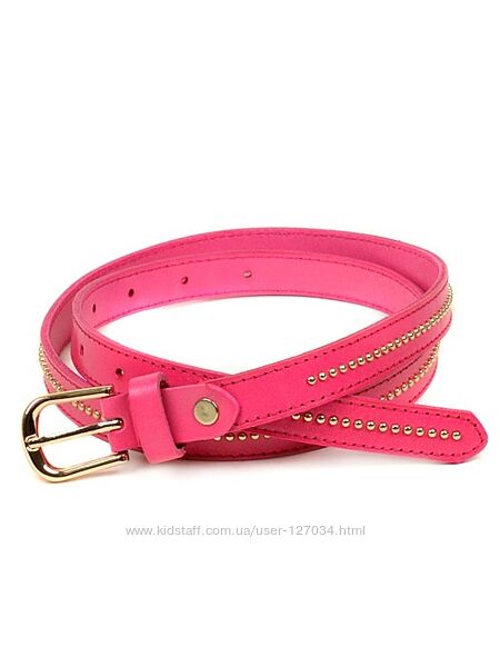 Жіночий ремінь із натуральної шкіри, новий