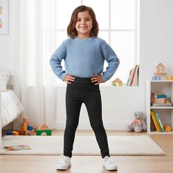 Бесшовные лосины однотонные на меху