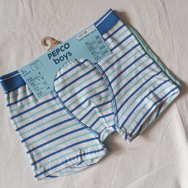 Трусики боксеры pepco 122-128.