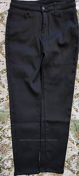 Джинси вузкі на хутрі, утепленні р. М-L нові