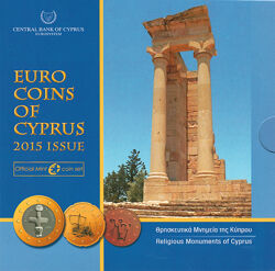 Кіпр 2015. Офіційний річний набір монет