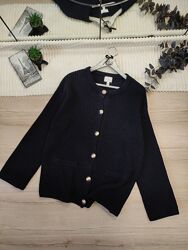 Подовжений кардиган оверсайз H&M p M