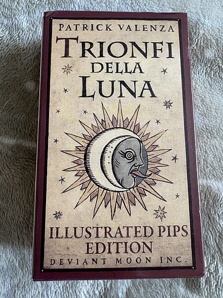 Таро Тріумф місяця Trionfi della Luna Патріка Валенци