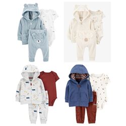 Carters Бавовняні костюми для хлопчиків 6-9-12-18-24 міс