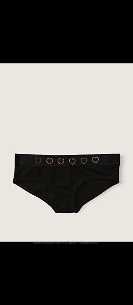 Трусы с сердечками Victoria&acutes secret pink